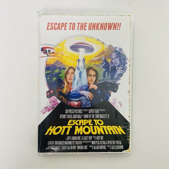 HOTT MT Escape to HOTT Mountain Cassette Tape Rare Indie Synth Pop - Picture 1 of 4